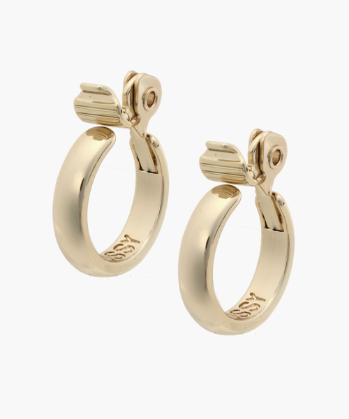 MOUSSY（マウジー）の「TINY HOOP EARRINGS（ピアス（両耳用）・レディース・シルバー/ゴールド・FREE）」の2枚目の写真