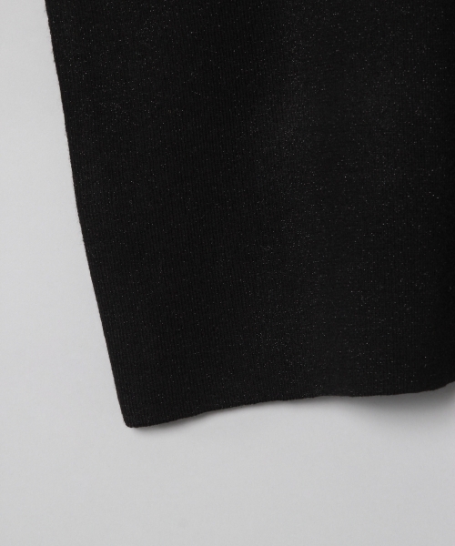 JEANASIS（ジーナシス）の「12Gプチラメボートプルオーバー/772962（ニット/セーター・レディース・ブラック/グレー/キャメル・FREE）」の10枚目の写真