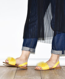 フェザーストラップサンダル