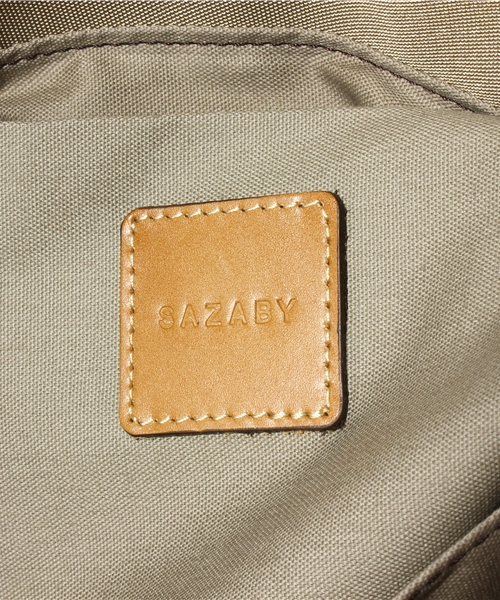 SAZABY（サザビー）の「ﾌｧﾌﾞﾘｯｸﾊﾞｯｸﾞｽLCH12743（トートバッグ・レディース・グレー/ブラック/ダークブラウン・FREE）」の9枚目の写真