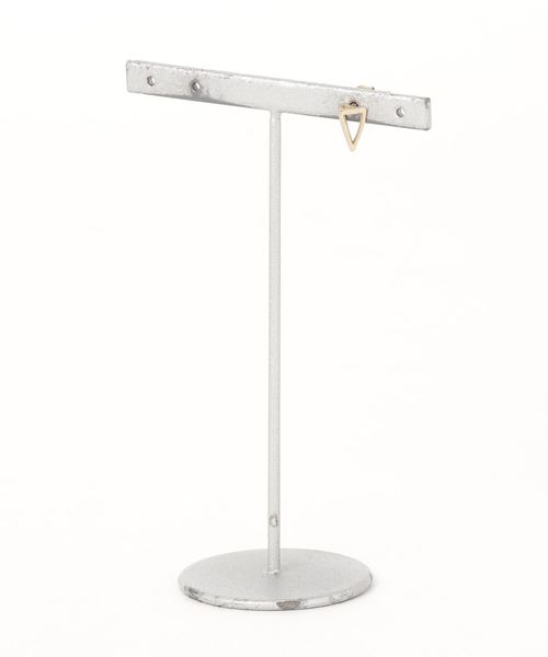 Vaya Con Dios（ヴァヤコンディオス）の「【VayaConDios/ヴァヤコンディオス】ステンレス製立体トライアングルピアス[片耳用]（ピアス（片耳用）・メンズ・ブラック/シルバー/ゴールド・FREE）」の8枚目の写真