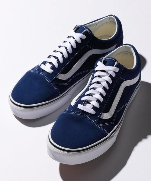 VANS(バンズ)の「<VANS> OLD SKOOL 2/オールドスクール(スニーカー・メンズ・ロイヤルブルー/イエロー・7h/8/10/8h/9)」の2枚目の写真