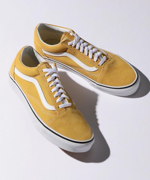 VANS(バンズ)の「<VANS> OLD SKOOL 2/オールドスクール(スニーカー・メンズ・ロイヤルブルー/イエロー・7h/8/10/8h/9)」の1枚目の写真