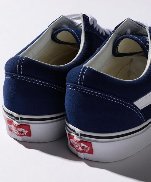 VANS(バンズ)の「<VANS> OLD SKOOL 2/オールドスクール(スニーカー・メンズ・ロイヤルブルー/イエロー・7h/8/10/8h/9)」の4枚目の写真