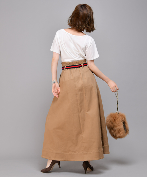 RIVE DROITE（リヴドロワ）の「TC天竺YALEロゴカットソー（Tシャツ/カットソー・レディース・ホワイト/チャコールグレー・FREE）」の6枚目の写真