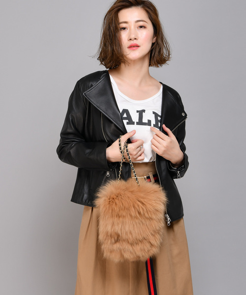 RIVE DROITE（リヴドロワ）の「TC天竺YALEロゴカットソー（Tシャツ/カットソー・レディース・ホワイト/チャコールグレー・FREE）」の7枚目の写真