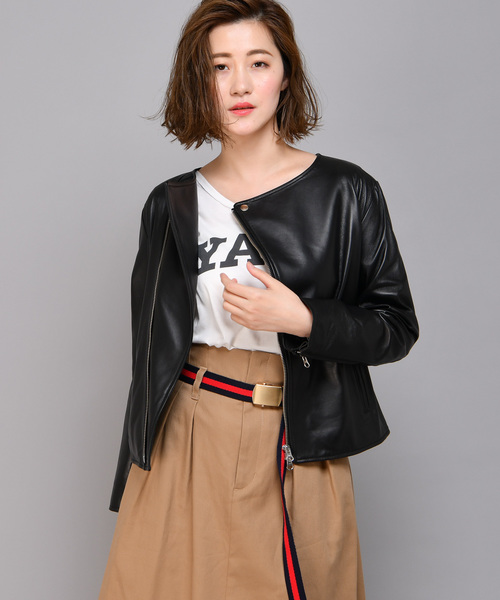 RIVE DROITE（リヴドロワ）の「TC天竺YALEロゴカットソー（Tシャツ/カットソー・レディース・ホワイト/チャコールグレー・FREE）」の8枚目の写真