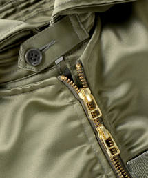 ZUCCa（ズッカ）の「ミリタリーサテン（MA-1）」 - WEAR