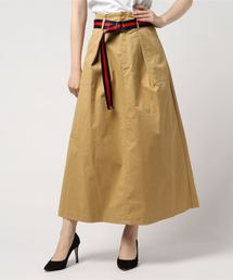 archives | ストライプベルトカーゴロングスカート(スカート)