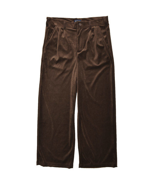 MinoriTY(マイノリティ)の「ワイドパンツ/ベロア(その他パンツ・メンズ・ブラック/ベージュ/パープル/ネイビー/ブラウン/グリーン/ワイン/チャコール・M/L/XL)」の18枚目の写真