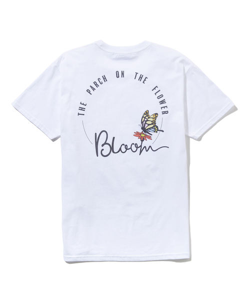 rehacer(レアセル)の「rehacer : Parch flower / パーチ フラワー Tシャツ(Tシャツ/カットソー・メンズ・ホワイト/ブラック・SMALL/MEDIUM/LARGE/X-LARGE)」の4枚目の写真