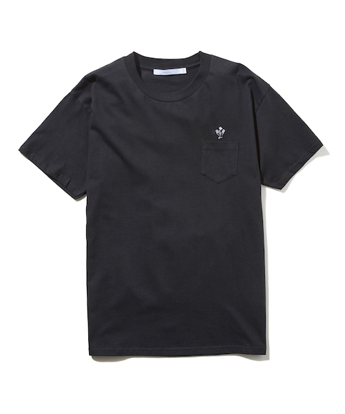 rehacer(レアセル)の「rehacer : Parch flower / パーチ フラワー Tシャツ(Tシャツ/カットソー・メンズ・ホワイト/ブラック・SMALL/MEDIUM/LARGE/X-LARGE)」の9枚目の写真