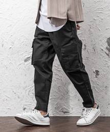 MinoriTY | ストレッチサルエルカーゴテーパードパンツ(その他パンツ)