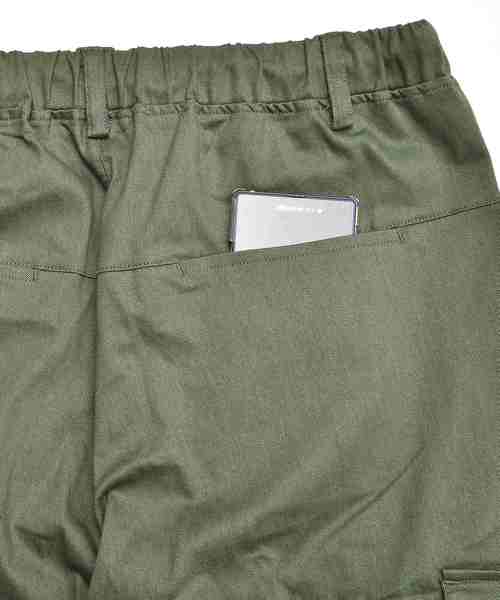 MinoriTY（マイノリティ）の「ストレッチサルエルカーゴテーパードパンツ（その他パンツ・メンズ・ブラック/オリーブ/ブルー系その他・M/L）」の12枚目の写真