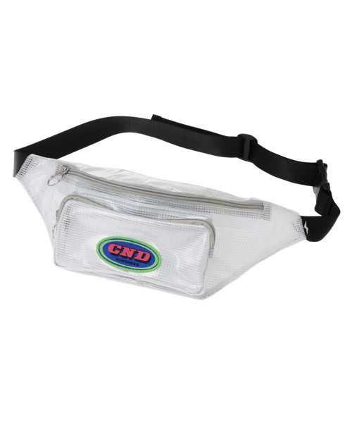 Candy Stripper（キャンディストリッパー）の「CND VINYL WAIST ポーチ（ボディバッグ/ウエストポーチ・レディース・ブラック/ピンク/クリア・FREE）」の3枚目の写真