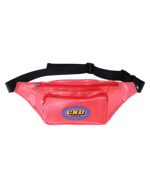 Candy Stripper（キャンディストリッパー）の「CND VINYL WAIST ポーチ（ボディバッグ/ウエストポーチ・レディース・ブラック/ピンク/クリア・FREE）」の12枚目の写真