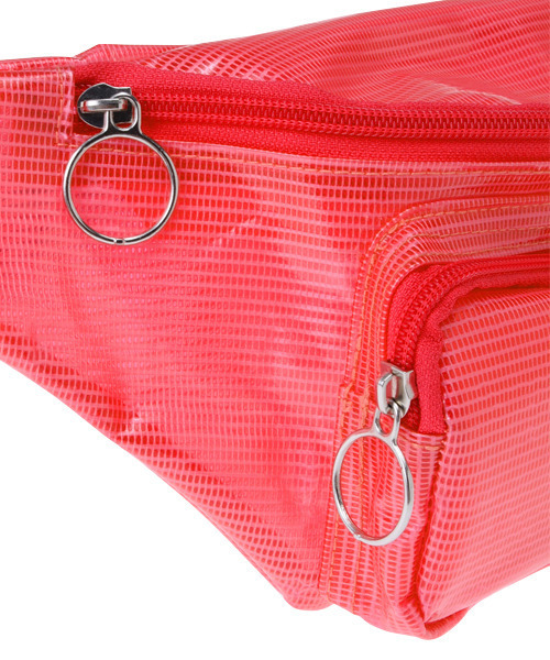 Candy Stripper（キャンディストリッパー）の「CND VINYL WAIST ポーチ（ボディバッグ/ウエストポーチ・レディース・ブラック/ピンク/クリア・FREE）」の14枚目の写真