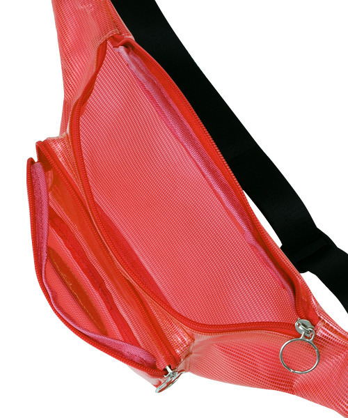 Candy Stripper（キャンディストリッパー）の「CND VINYL WAIST ポーチ（ボディバッグ/ウエストポーチ・レディース・ブラック/ピンク/クリア・FREE）」の10枚目の写真