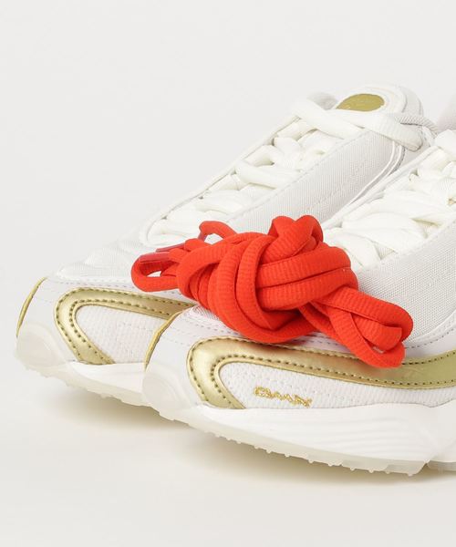 Reebok（リーボック）の「デイトナ ディーエムエックス [DAYTONA DMX CNY]（スニーカー・メンズ・ホワイト×ゴールド・26.5cm/25.0cm/26.0cm/23.0cm/27.0cm/24.5cm/28.5cm/27.5cm/23.5cm/24.0cm/25.5cm/28.0cm）」の7枚目の写真