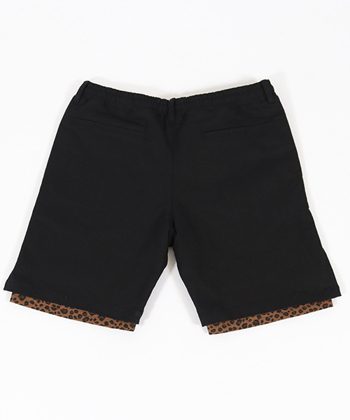 CAMBIO(カンビオ)の「mp6858-Pattern Layered Shorts ショーツ(その他パンツ・メンズ・ブラック/ベージュ/オリーブ/ネイビー・S/M/L)」の11枚目の写真