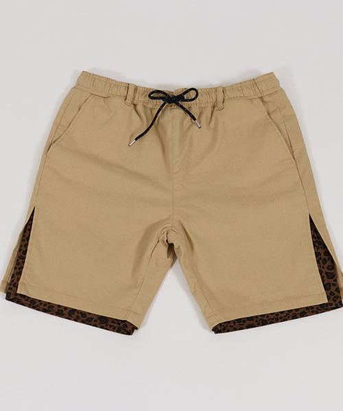 CAMBIO(カンビオ)の「mp6858-Pattern Layered Shorts ショーツ(その他パンツ・メンズ・ブラック/ベージュ/オリーブ/ネイビー・S/M/L)」の8枚目の写真
