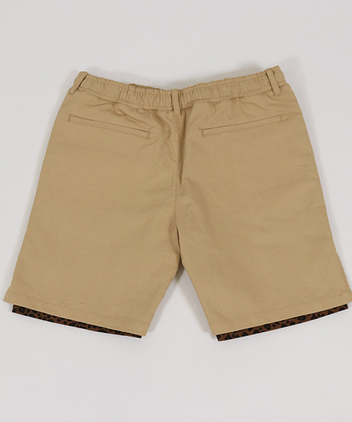 CAMBIO(カンビオ)の「mp6858-Pattern Layered Shorts ショーツ(その他パンツ・メンズ・ブラック/ベージュ/オリーブ/ネイビー・S/M/L)」の15枚目の写真