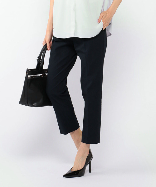 A/C DESIGN BY ALPHA CUBIC（エーシーデザインバイアルファキュービック）の「◇カタログ掲載◇【セットアップ対応】テーパードパンツ（その他パンツ・レディース・ネイビー/ブラック・70/64/67/61）」の2枚目の写真