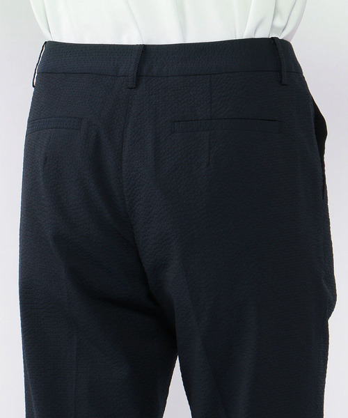 A/C DESIGN BY ALPHA CUBIC（エーシーデザインバイアルファキュービック）の「◇カタログ掲載◇【セットアップ対応】テーパードパンツ（その他パンツ・レディース・ネイビー/ブラック・70/64/67/61）」の9枚目の写真