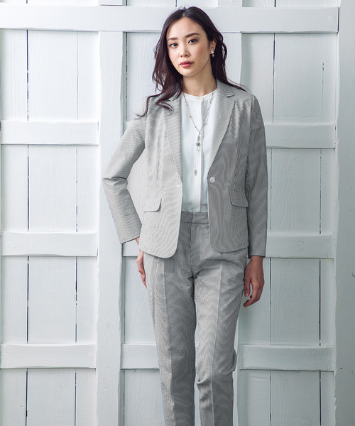 A/C DESIGN BY ALPHA CUBIC（エーシーデザインバイアルファキュービック）の「◇カタログ掲載◇【セットアップ対応】テーパードパンツ（その他パンツ・レディース・ネイビー/ブラック・70/64/67/61）」の14枚目の写真