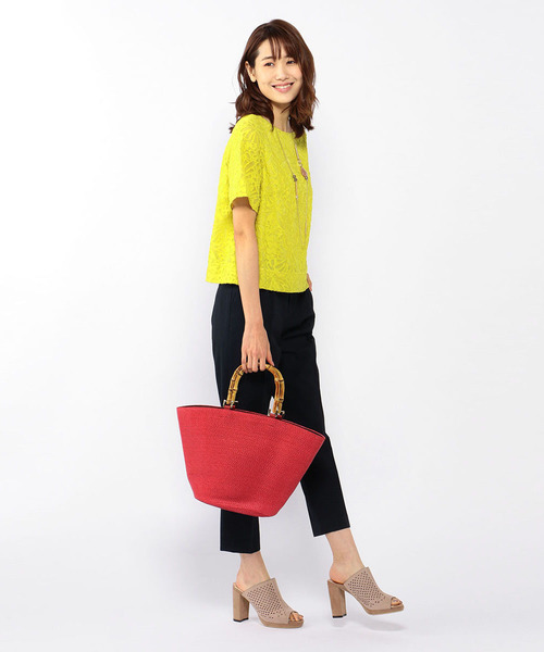 A/C DESIGN BY ALPHA CUBIC（エーシーデザインバイアルファキュービック）の「◇カタログ掲載◇【セットアップ対応】テーパードパンツ（その他パンツ・レディース・ネイビー/ブラック・70/64/67/61）」の20枚目の写真