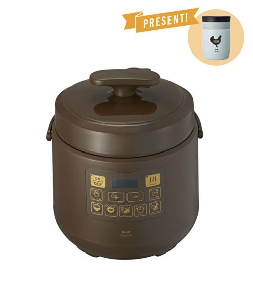 BRUNO（ブルーノ）の「マルチ圧力クッカー（キッチン家電・レディース・ブラウン/アイボリー/ブラウン系その他/ホワイト系その他・ﾌﾘ-）」の4枚目の写真