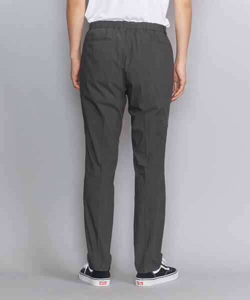 BEAUTY&YOUTH UNITED ARROWS(ビューティーアンドユースユナイテッドアローズ)の「BY タイプライター ノープリーツ テーパード パンツ -MADE IN JAPAN-(その他パンツ・メンズ・ネイビー/ベージュ/オリーブ/ブラック/ダークグレー・LARGE/MEDIUM/SMALL/X-LARGE)」の8枚目の写真