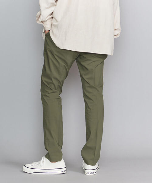 BEAUTY&YOUTH UNITED ARROWS(ビューティーアンドユースユナイテッドアローズ)の「BY タイプライター ノープリーツ テーパード パンツ -MADE IN JAPAN-(その他パンツ・メンズ・ネイビー/ベージュ/オリーブ/ブラック/ダークグレー・LARGE/MEDIUM/SMALL/X-LARGE)」の17枚目の写真