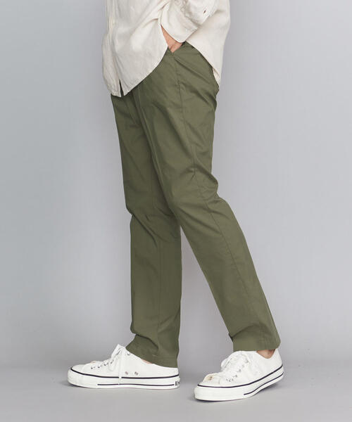 BEAUTY&YOUTH UNITED ARROWS(ビューティーアンドユースユナイテッドアローズ)の「BY タイプライター ノープリーツ テーパード パンツ -MADE IN JAPAN-(その他パンツ・メンズ・ネイビー/ベージュ/オリーブ/ブラック/ダークグレー・LARGE/MEDIUM/SMALL/X-LARGE)」の18枚目の写真
