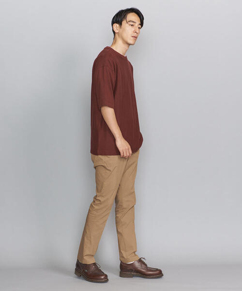 BEAUTY&YOUTH UNITED ARROWS(ビューティーアンドユースユナイテッドアローズ)の「BY タイプライター ノープリーツ テーパード パンツ -MADE IN JAPAN-(その他パンツ・メンズ・ネイビー/ベージュ/オリーブ/ブラック/ダークグレー・LARGE/MEDIUM/SMALL/X-LARGE)」の20枚目の写真