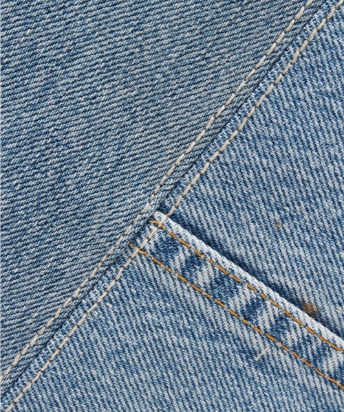 goa（ゴア）の「USED DenimﾊﾟｯﾁﾜｰｸｸﾗｯﾁBAG（クラッチバッグ・メンズ・インディゴブルー・FREE）」の3枚目の写真