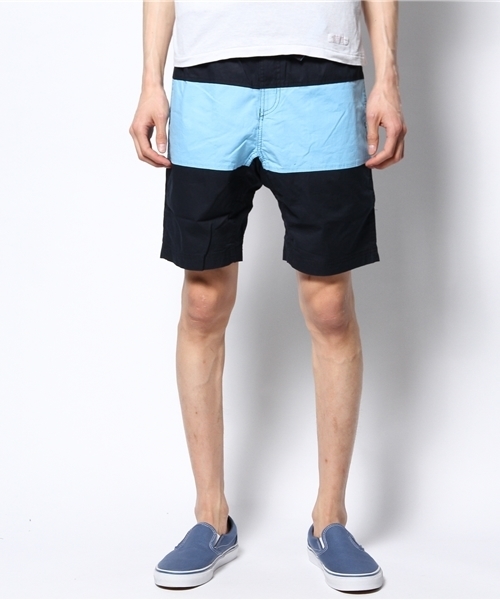 BEAMS(ビームス)の「GRAMICCI×BEAMS / 別注 ラインショーツ(その他パンツ・メンズ・カーキ/グリーン/ネイビー・LARGE/SMALL/MEDIUM)」の8枚目の写真