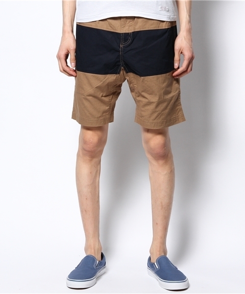 BEAMS(ビームス)の「GRAMICCI×BEAMS / 別注 ラインショーツ(その他パンツ・メンズ・カーキ/グリーン/ネイビー・LARGE/SMALL/MEDIUM)」の9枚目の写真