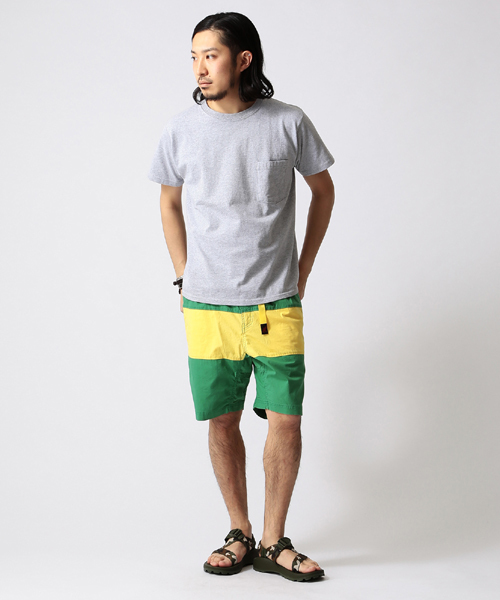 BEAMS(ビームス)の「GRAMICCI×BEAMS / 別注 ラインショーツ(その他パンツ・メンズ・カーキ/グリーン/ネイビー・LARGE/SMALL/MEDIUM)」の7枚目の写真