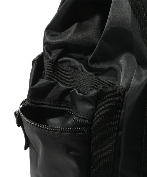 603（ロクマルサン）の「603 バイカラーナイロンリュック（バックパック/リュック・メンズ・ブラック・FREE）」の6枚目の写真