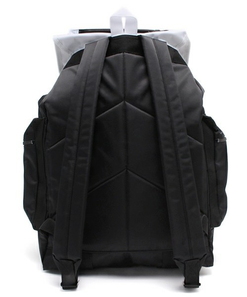 603（ロクマルサン）の「603 バイカラーナイロンリュック（バックパック/リュック・メンズ・ブラック・FREE）」の18枚目の写真