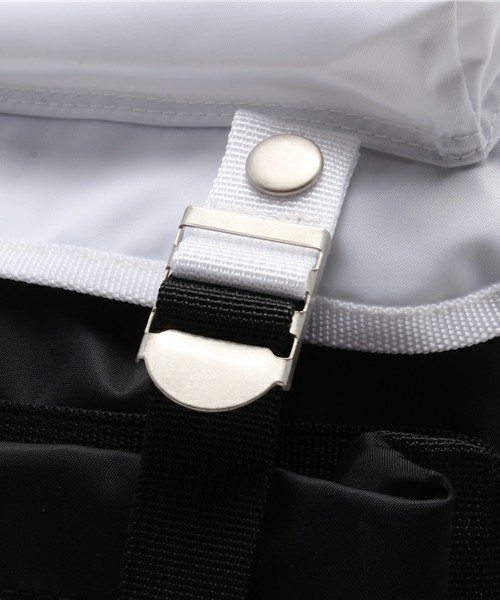 603（ロクマルサン）の「603 バイカラーナイロンリュック（バックパック/リュック・メンズ・ブラック・FREE）」の16枚目の写真