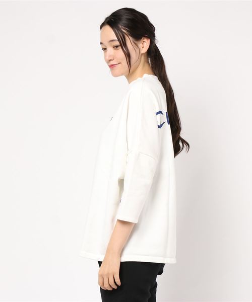 Champion（チャンピオン）の「Champion チャンピオン ビッグシルエットクルースウェット（スウェット・レディース・ホワイト/グレー/ブラック/ネイビー・S/L/M）」の9枚目の写真