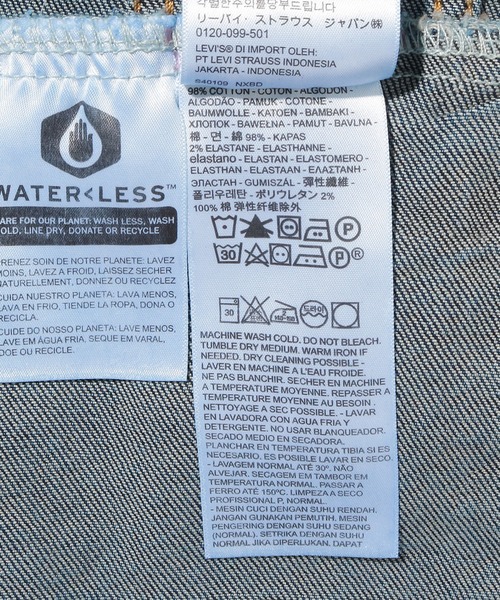 Levi's（リーバイス）の「Levi's/リーバイス TYPEⅢトラッカージャケット（デニムジャケット・メンズ・ダークインディゴブルー・S/M/L/XL）」の11枚目の写真