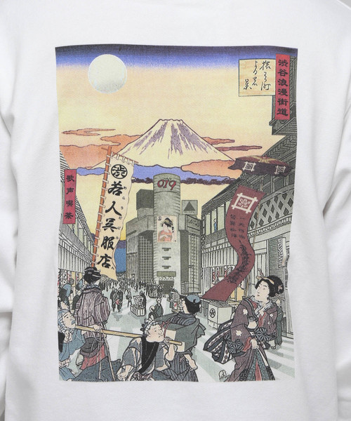 VANQUISH（ヴァンキッシュ）の「Shibuya crossing Hoodie ＊（パーカー・メンズ・ホワイト/ブラック/パープル/ピンク・M/L/XL）」の20枚目の写真