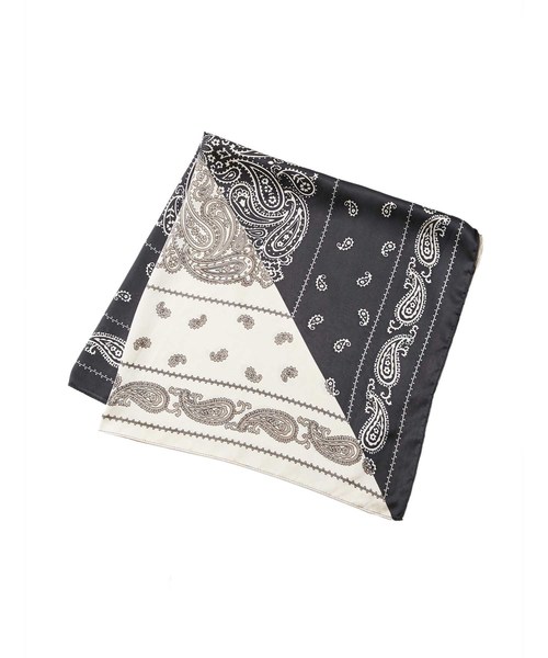 fifth（フィフス）の「バイカラーペイズリープリントスカーフ（バンダナ/スカーフ・レディース・その他2・FREE）」の7枚目の写真