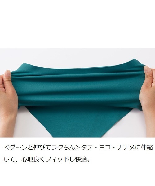 LAVIENNE(ラヴィエンヌ)の「Su-pita(スーピタ)ショーツ(ショーツ・レディース・ライトグレー/ベージュ/ピンク/グリーン/ピンクベージュ/ブラック・LL/M/L/XL/XXL/LL1)」の7枚目の写真