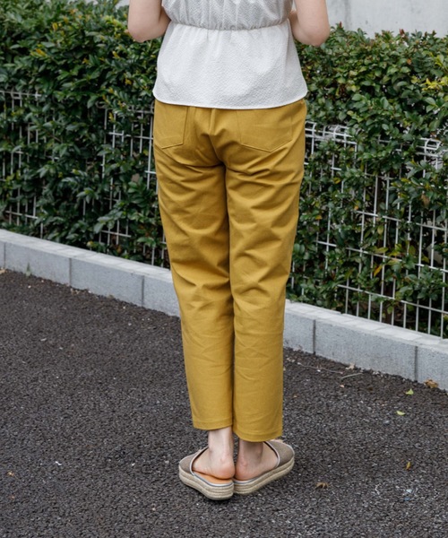 flower（フラワー）の「ティディーツイルパンツ（その他パンツ・レディース・イエロー/アイボリー・FREE）」の21枚目の写真