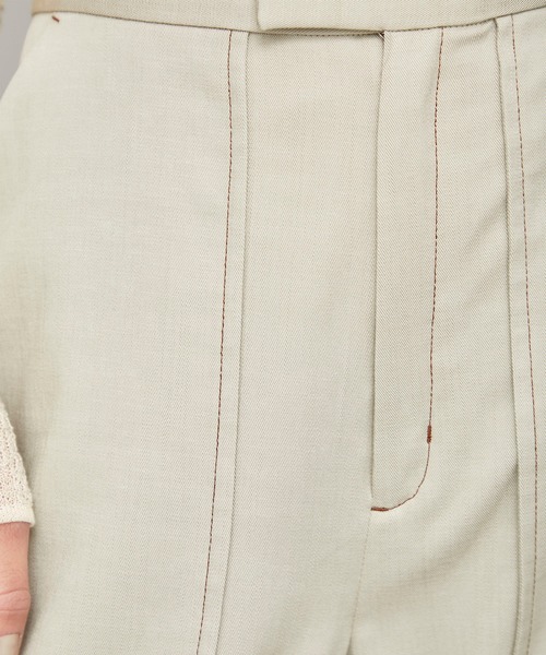 FEMMENT（ファモン）の「【FEMMENT(ファモン)】トリアセデニムカラーベイカーパンツ/カラーパンツ（その他パンツ・レディース・ブラック/ベージュ/オレンジ・1/2）」の10枚目の写真