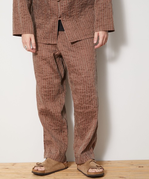 Snow Peak(スノーピーク)の「C/R Light Stripe Pants(その他パンツ・メンズ・ブルー/オレンジ・LARGE/X-LARGE/MEDIUM/SMALL)」の1枚目の写真
